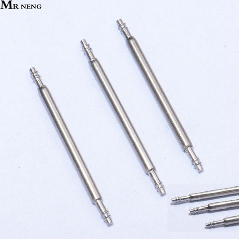 Lowest Price 100pcs 8/10/12/14/16/17/18/20/22/24/26/28mm Stainless Steel Watch for Band Spring Bars With Strap Link Pins Remover ► Photo 1/6