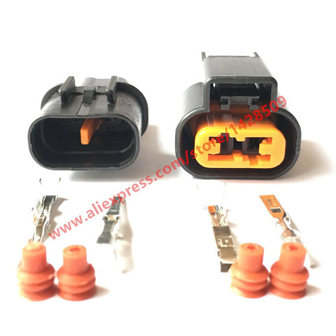 5 Set Kum Auto 2 Pin PB625-02027 Female And Male ABS Sensor Fog Lamp Automotive Wiring Harness Connector For Mitsubishi Souast ► Photo 1/1