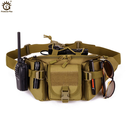 Tactical Waist Bag Waterproof Fanny Pack Hike Camp Hunt Bags Molle Army Bag Belt Military Backpack ► Photo 1/6