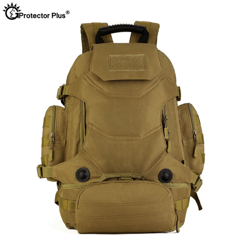 PROTECTOR PLUS Multipurpose Backpack Military Style Tactical Gun Bag Adjustment Sport Army High Capacity 40L 5 Colors ► Photo 1/1