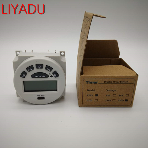 Small cycle timer L701 microcomputer time control switch 12V passive time switch 12V 24V 220V 110V ► Photo 1/6