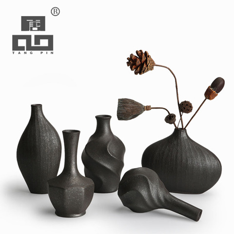 TANGPIN european modern fashion mini ceramic flower vase for homes,decorative vases,vases for wedding decoration tabletop vase ► Photo 1/6