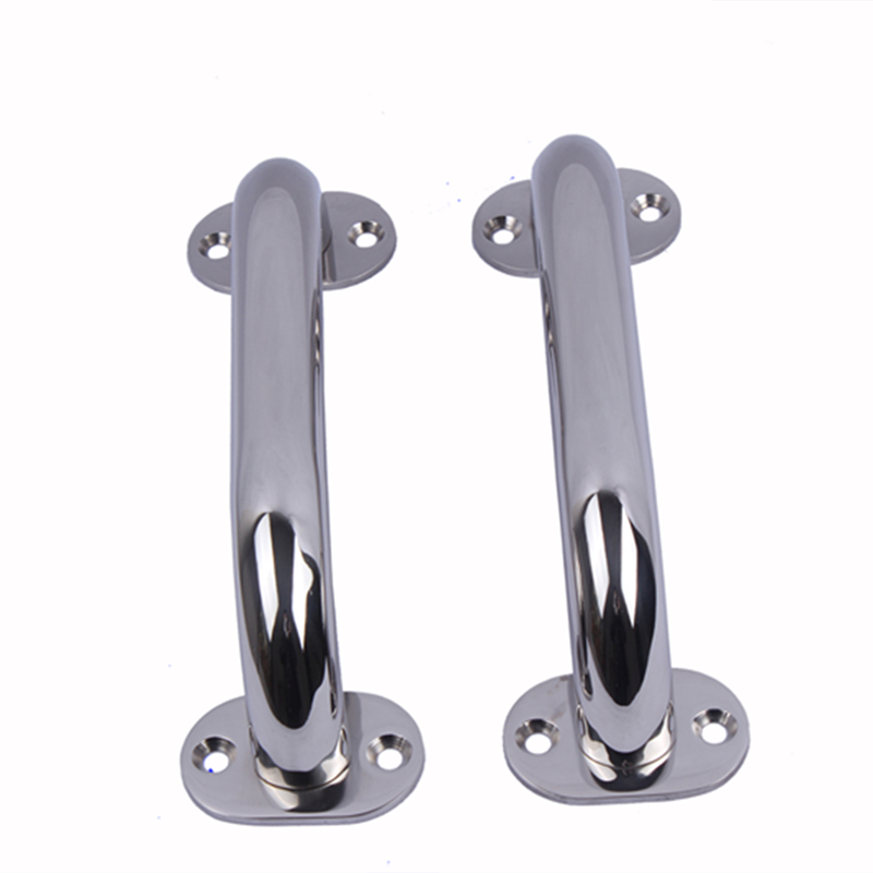 High Polished Stainless Steel 8'' Marine Sailing Boat Grab Handle Handrail 