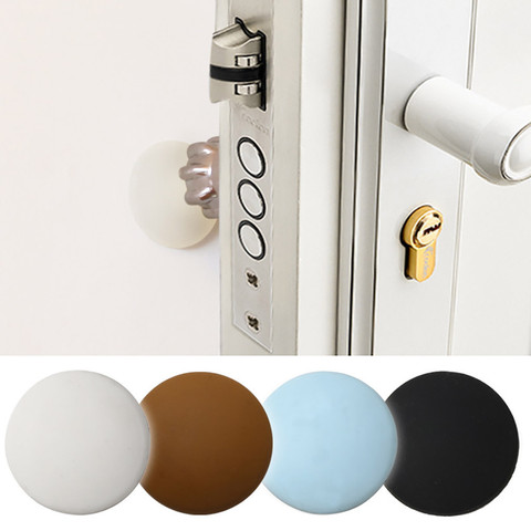 -Door Stopper Doorknob Wall Protector Savor Shockproof Crash Pad Stop Silicone Door Handle Stopper For Kitchen Table Home Decor ► Photo 1/6