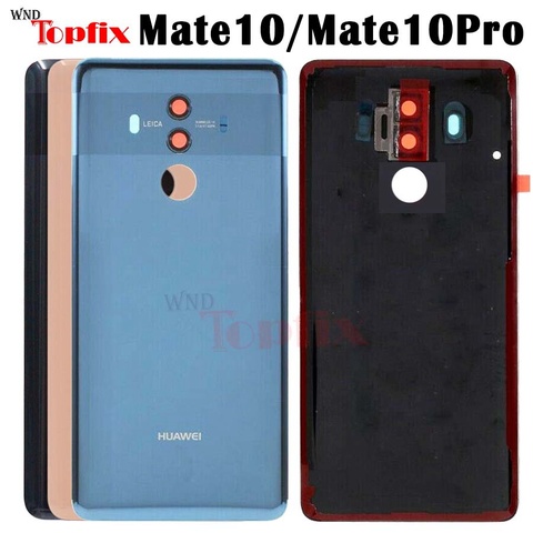 New For HUAWEI Mate 10 Pro Glass Battery Cover Replacement For Huawei Mate 10 Back Door Rear Housing Cover Case Adhesive Sticker ► Photo 1/6