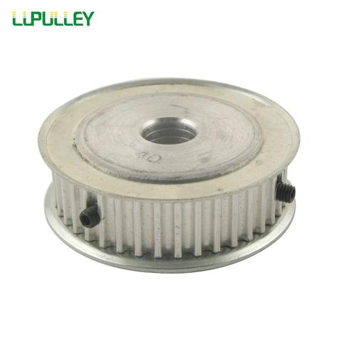 LUPULLEY 1PC HTD5M 40T Teeth Timing Pulley Belt Bore 6.35mm/6mm/8mm/10mm/20mm Pulleys for 15mm Belt Drive Aluminum Alloy ► Photo 1/2