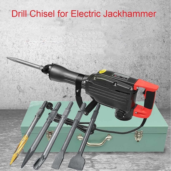 Jack Hammer Drill Chisel Bits For Electric Demolition Hammer Concrete  ^ 