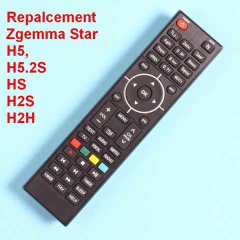 Remote control For Zgemma Star HS  H2S  H2H  H4 H5  H5.2S H52TC H7 H9.2S Satellite TV Receiver Decoder, tunner IPTV controller ► Photo 1/6