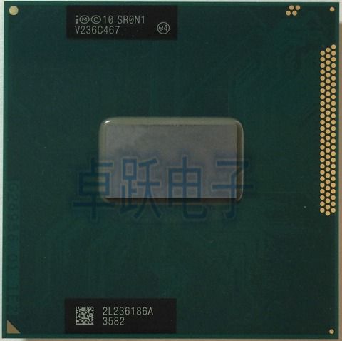 Original Intel i3 3110M CPU notebook processor Core i3-3110M 3M Cache, 2.40 GHz, sr0n1 CPU PPGA988 support HM76 HM77 ► Photo 1/1