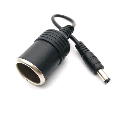 High Quality 12V Female Car Cigarette Lighter Socket Plug Connector Charger Cable Adapter DC 5.5 * 2.1mm 5A Amper ► Photo 1/6