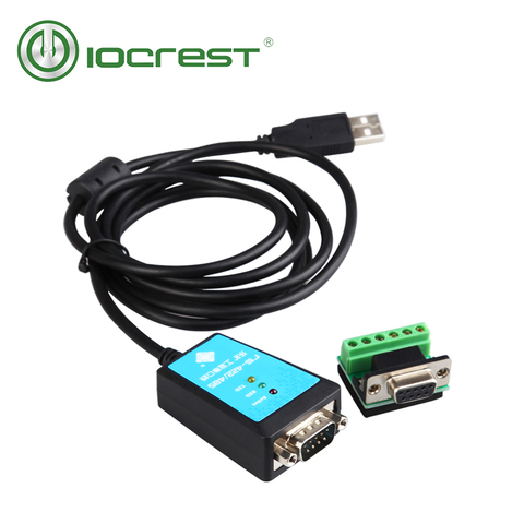 IOCREST USB to Serial RS-422/485 Cable Converter USB to rs485 rs422 Communication Converter ► Photo 1/5