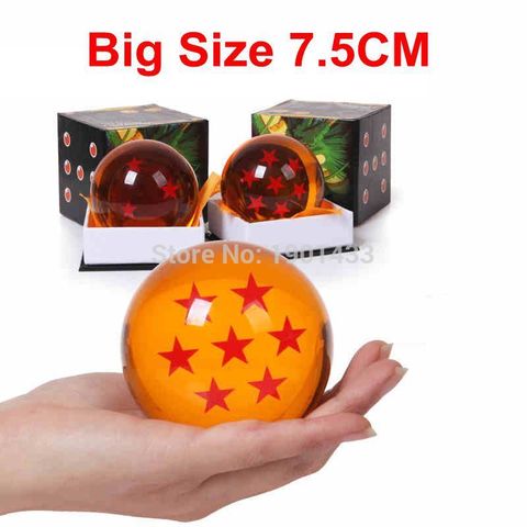 Crystal Balls 7.5CM  Big Size 1 2 3 4 5 6 7 Star Balls Classic Action Figures Toys New In Gift ► Photo 1/5