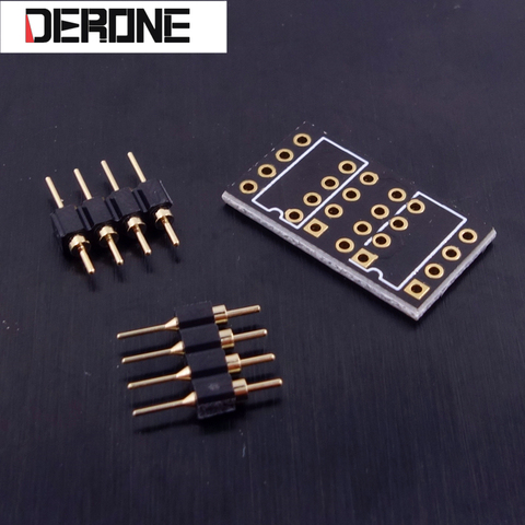 10 piece PCB for  Single op amp to dual op amp with pin ► Photo 1/1