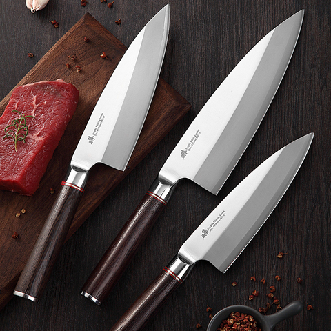 Japanese Deba Fish head knife Salmon knife Sashimi Sushi Cooking Filleting Knives Sushi Cleaver Salmon Sllicing  Petty Peeling ► Photo 1/6