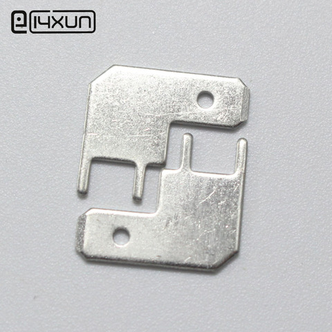 50pcs 4.8 Flag Type Insert Elbow Solder Terminals Block 4.8mm Right Angle Male Crimp Board Terminals ► Photo 1/6