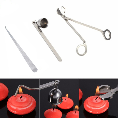 Stainless Wick Snuffer Tool Hook Clipper Steel Candle Trimmer Oil Lamp Trim scissor tijera tesoura Cutter ► Photo 1/3