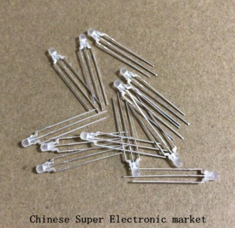 10PCS Dual Color Led 3mm Green & Red COMMON Cathode 3PINs 3p ► Photo 1/1