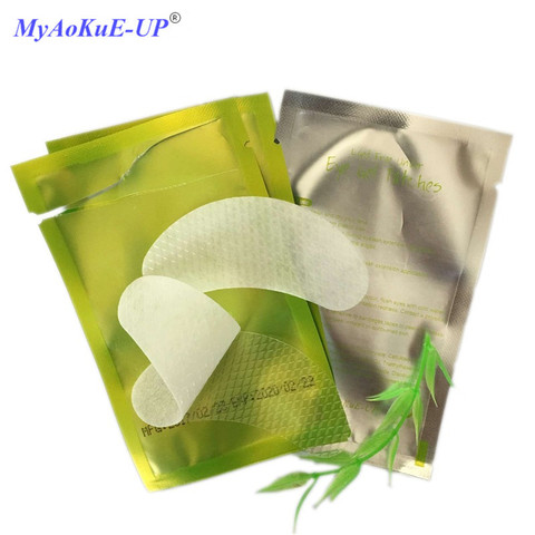 50 Pairs Thin Eye Pads For Eyelash Extension Eyelashes Patches Tips Sticker Wraps Cosmetic Tool Makeup For The Eyes tools ► Photo 1/6