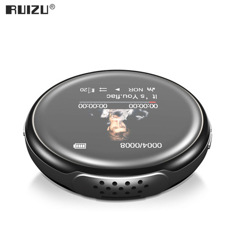 New Arrival Original RUIZU M1 Sport Bluetooth MP3 Player 8gb/ 16GB with Screen Support FM,Recording,E-Book,Clock,Pedometer ► Photo 1/1
