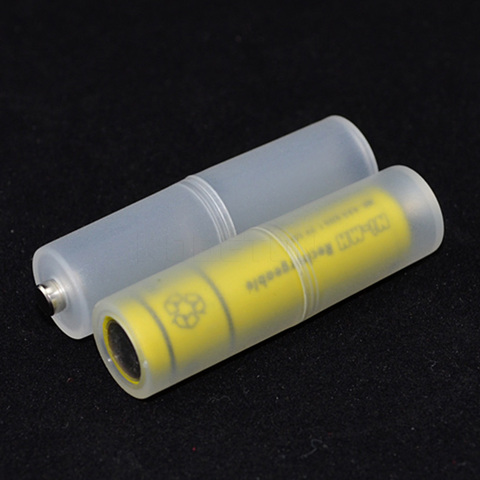 AAA to AA size cell battery converter adaptor plastic AA battery storage holder battery converter case for AAA to AA battery ► Photo 1/5