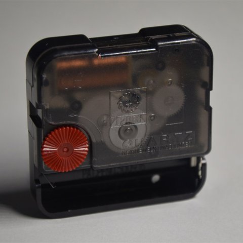 12888 Clock Accessory Quartz Movement 6mm Black Screw Plastic Sweep Movement With Clock Hand DIY Clock Kits Without hand ► Photo 1/5