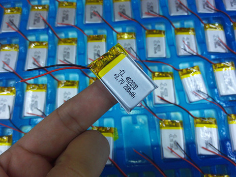 (free shipping)(1pieces/lot)042030 200 mah lithium polymer battery quality goods quality of CE FCC ROHS certification authority ► Photo 1/2