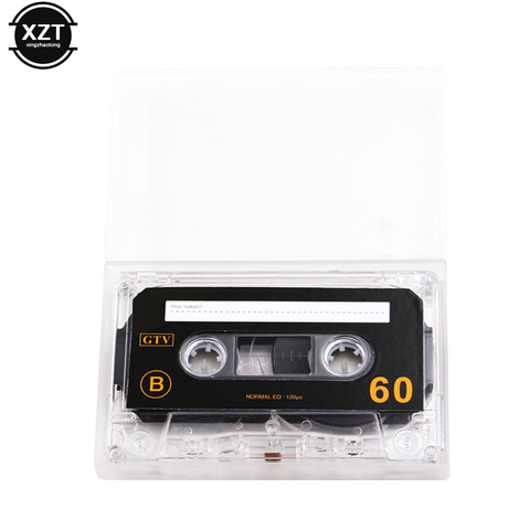 1pcs Standard Cassette Blank Tape Player Empty 60 Minutes Magnetic Audio Tape Recording For Speech Music Recording high qulity ► Photo 1/5