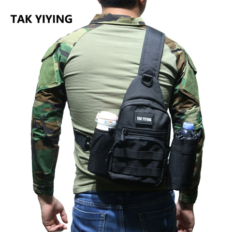 TAK YIYING Tactical bag Molle Fishing Hiking Hunting Bags Sports Bag Chest Single Shoulder Tactical Backpack ► Photo 1/6
