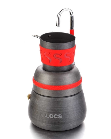 ALOCS 350ml Outdoor camping hiking ourdoor coffee stove coffee maker travel use portable coffee pot ► Photo 1/6