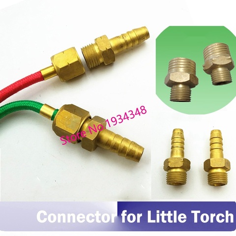 Little Torch Connector with Oxygen Gas, Connector for Smith Little Torch,Oxygen welding torch connector ► Photo 1/6