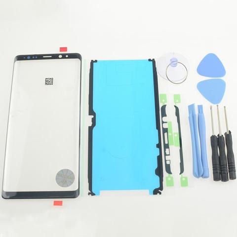 Front Screen Glass Repair Kits for Samsung Galaxy S8 S10 S9 Plus Note 8 9 10 LCD Touch Outer Glass Lens Replacement & Stickers ► Photo 1/6