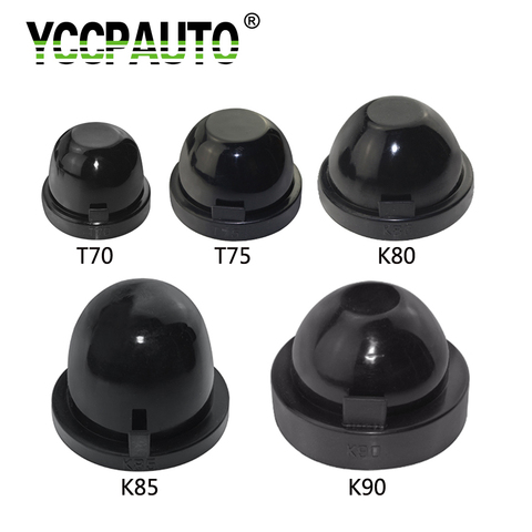 YCCPAUTO HID LED Headlight Cover Sealing Dust Cap Rubber Waterproof  Dustproof Car Headlamp Caps 70mm 75mm 80mm 85mm 90mm ► Photo 1/6