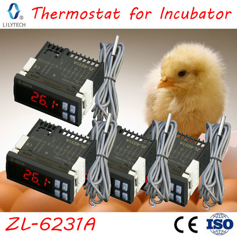 ZL-6231A, 4 pcs lot, Incubator Controller, Thermostat with Multifunction Timer, as STC-1000, STC 1000, XH-W3001, W1209 + TM618N ► Photo 1/6