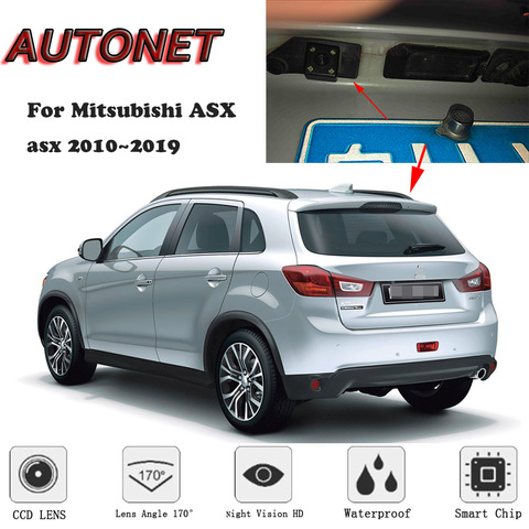 AUTONET HD Night Vision Backup Rear View camera For Mitsubishi ASX asx 2010~2022/ Licence plate camera or Bracket ► Photo 1/5