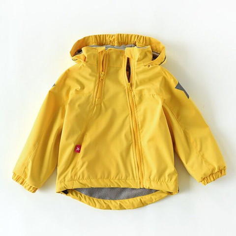New 2022 spring autumn child kid clothes baby girls boys double-deck windproof waterproof jackets outwear inner polar fleece ► Photo 1/6