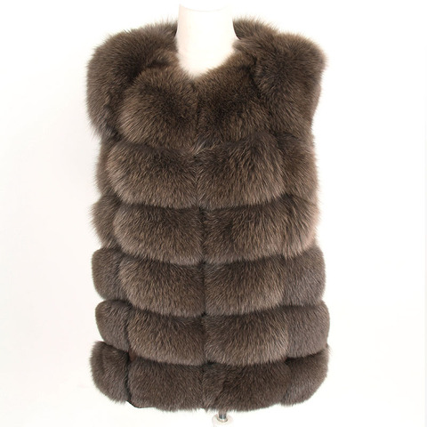 maomaokong real fox fur coat women winter natural fur vest coat natural real fur coat Vests for women   Sleeveless jacket women ► Photo 1/6