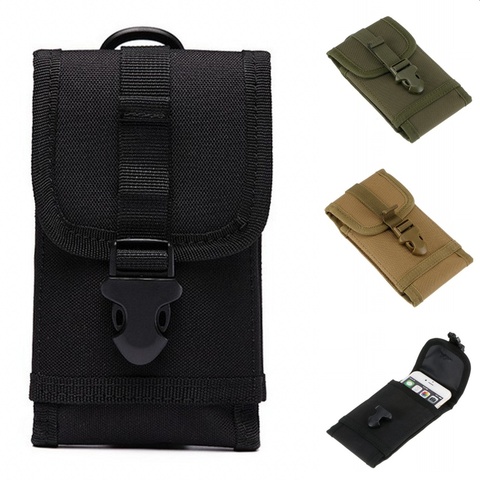 CQC 6 Inch Molle System Tactical Phone Pouch Belt Nylon Waterproof Military Cell Phone Case Holder Mobile Phone Bag ► Photo 1/6