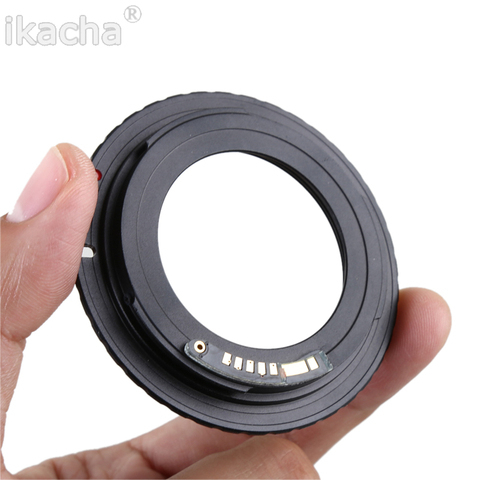 AF Electronic Confirm M42 Mount Lens Adapter With chip For Canon EOS 5D 7D 40D 50D 60D 500D 550D 600D Rebel T2i T3i 1100D ► Photo 1/1