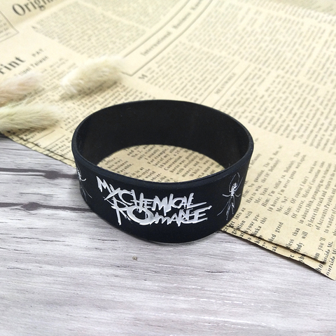 My Chemical Romance Silicone bracelet  Punk Rock Band Music Wristband Bracelet for Women Men ► Photo 1/4
