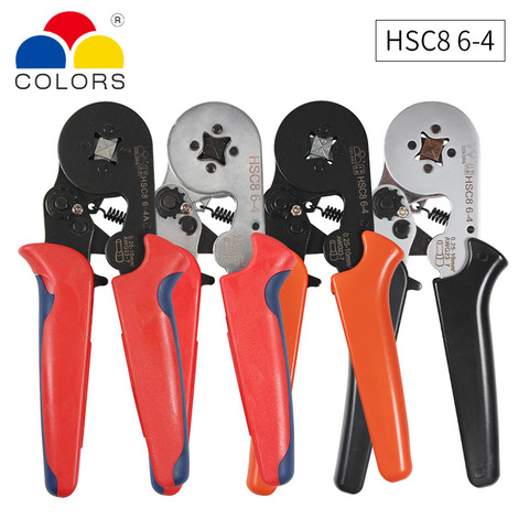 HSC8 6-4 0.25-10mm2 23-7 AWG crimping pliers HSC8 6-6 a 0.25-6mm2 Mini Round Nose Pliers Tube awge needles Terminals Tools ► Photo 1/6