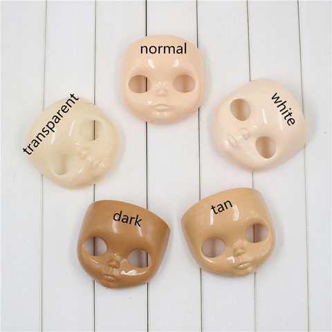 Blyth Doll Face without makeup faceplate backplate screws for DIY custom doll ► Photo 1/6