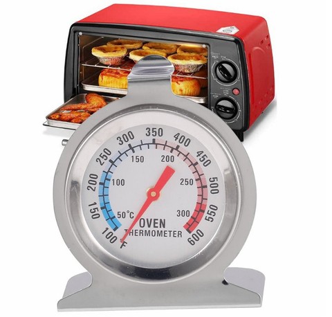 1Pcs Food Meat Temperature Stand Up Dial Oven Thermometer Stainless Steel Gauge Gage Large Diameter Dial Kitchen Baking Supplies ► Photo 1/5