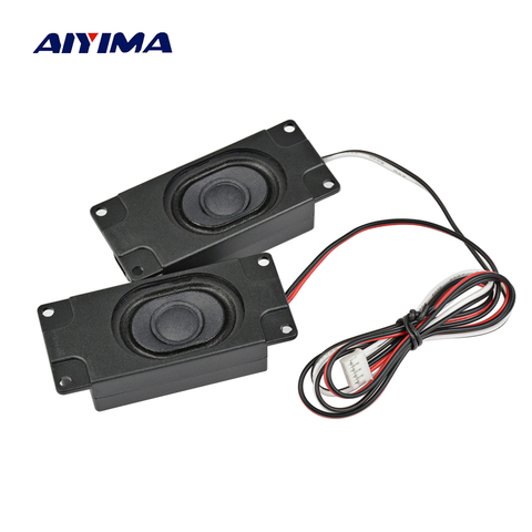 AIYIMA 2Pcs Audio Portable Speakers 3070 4Ohm 3W Computer Speaker Advertising LCD TV Speakers Loudspeaker Rectangle Speaker ► Photo 1/6