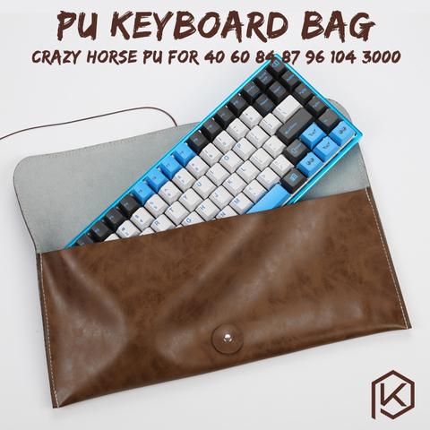 soft pu keyboard carrying case bag for planck preonic gh60 xd64 tada68 87 104 va68 k65 k70 k95 3000 3494 ► Photo 1/6