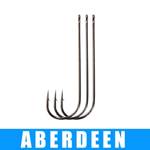 FTK ABERDEEN Fishing Hook With Ring 3packs 4/0-10# High Carbon