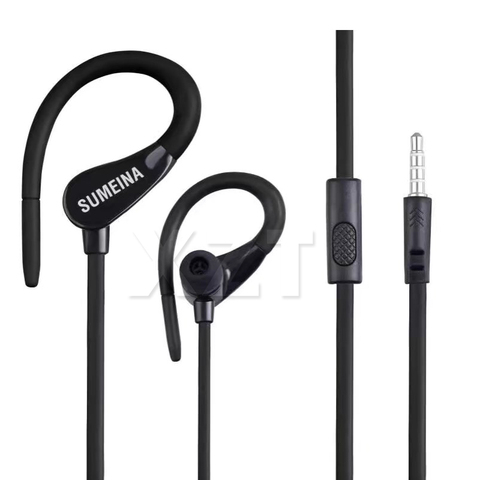 Newest Fashion SMN-11 Earphone Headphones 3.5mm Stereo Earhook Bass Sound Headset for Running Sport for Android Phone Laptop PC ► Photo 1/4