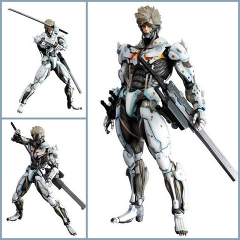Play Arts PA Game Metal Gear Rising Revengeance METAL GEAR SOLID The Phantom Pain Raiden/Jack Action Figure Collection Toys 28cm ► Photo 1/6