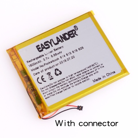 3.7V 1800mAh 4G-15  4K-19 Rechargeable battery For PocketBook 614 615 616 624 626 626 Pl For Digma E628 R657 R659 Battery ► Photo 1/6