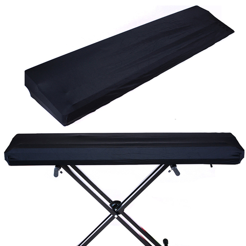 Electric Piano Keyboard Dust Cover for 88 Keys and 61/73/76 Keys Stretchable Elastic Fabric and Locking Clasp Synthesizer Cover ► Photo 1/6