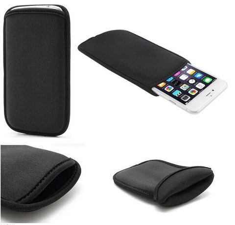 Neoprene Cell Phone Case Bag Pouch For Xiaomi Pocophone F1,Mi A2 Lite,Mi 8 Explorer,Mi 8,Redmi S2,Mi A2 (Mi 6X),Black Shark ► Photo 1/1
